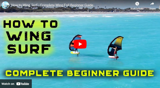Wing Surf Beginners Tutorial Youtube 