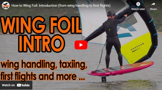 Wing foil intro tutorial youtube