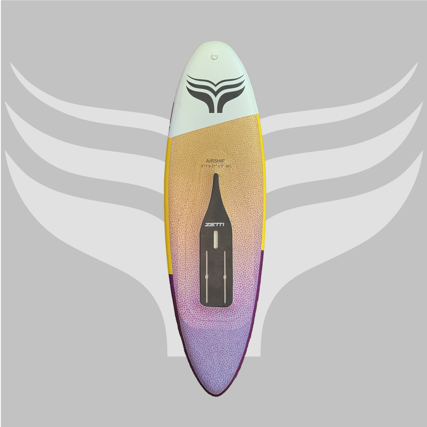 Airship DW: Inflatable Downwind SUP / Wing Board