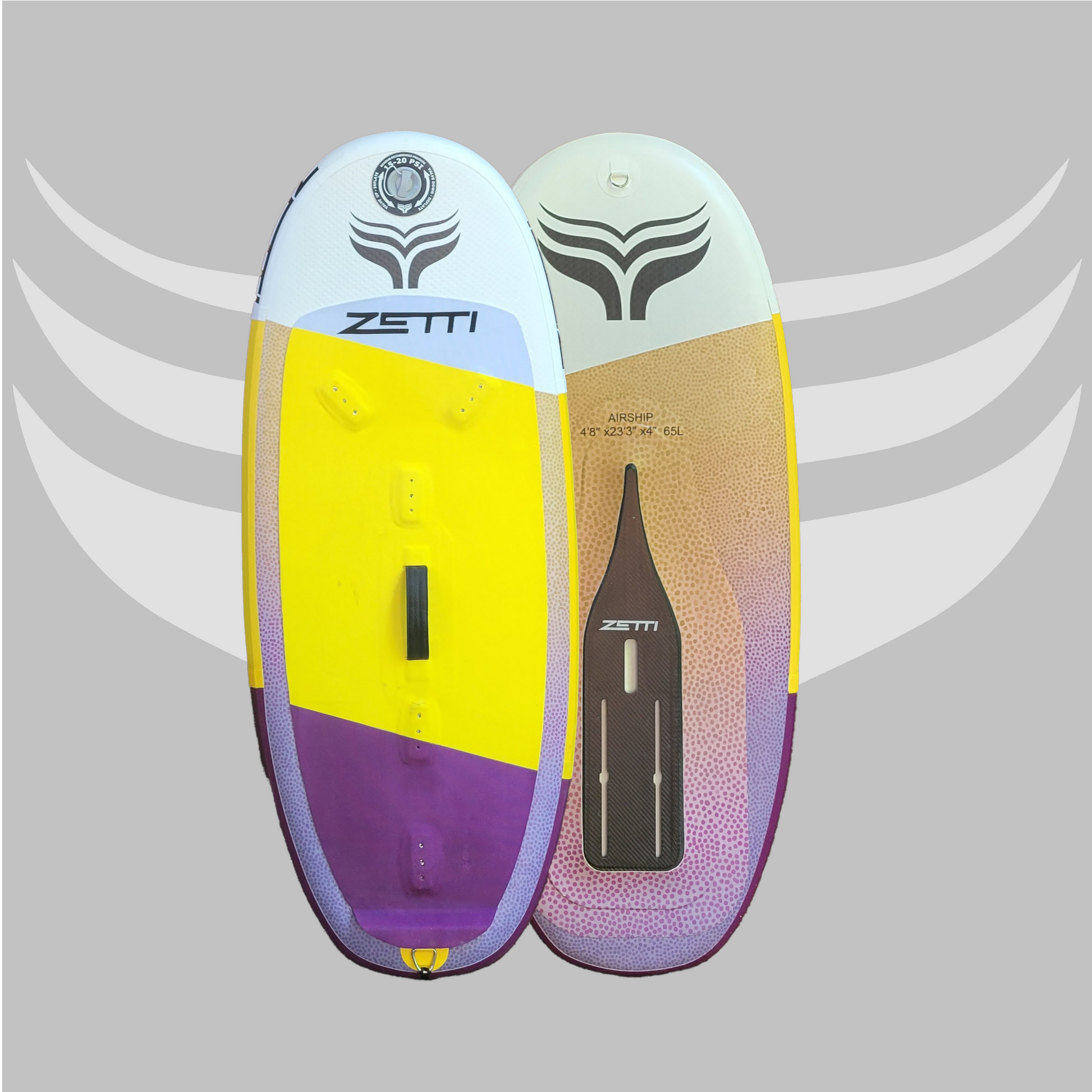 Zetti Airship - High-Performance Wingfoil Board for Thrilling Zetti Airship - High-Performance Wingfoil Board for Thrilling